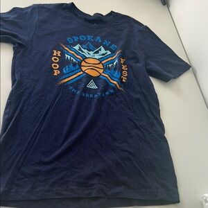 Navy Blue Graphic Tee